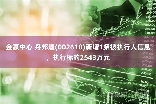 金赢中心 丹邦退(002618)新增1条被执行人信息,执行标的2543万元